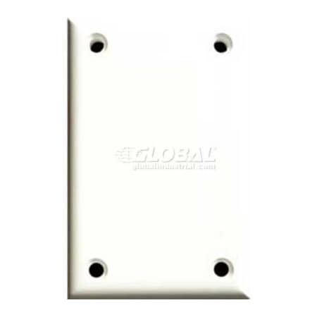 Cortech Usa High Security Single Blank Cover Plate, W/Hardware 1/Pack TPBB